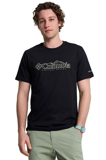 Erkek Csc Branded Peaks Tişört 9110861010 Siyah (1)