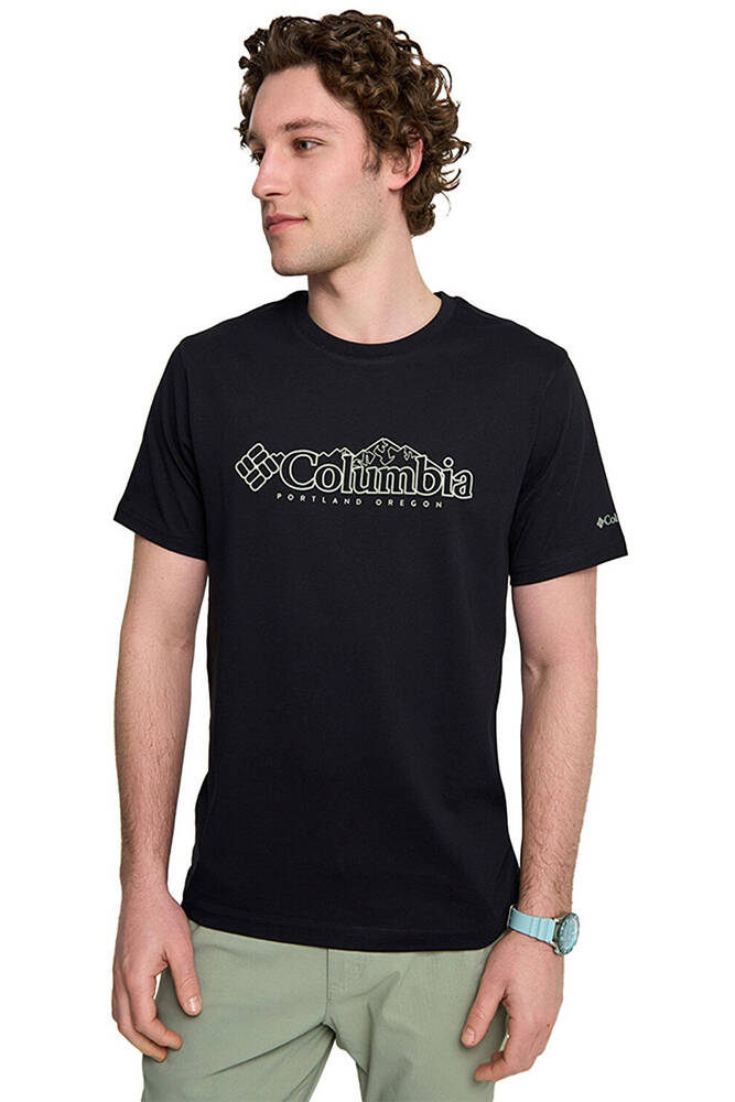 Erkek Csc Branded Peaks Tişört 9110861010 Siyah 