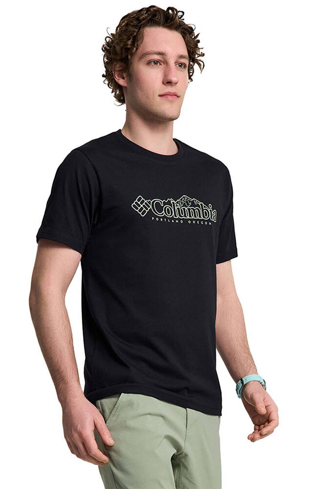 Erkek Csc Branded Peaks Tişört 9110861010 Siyah 