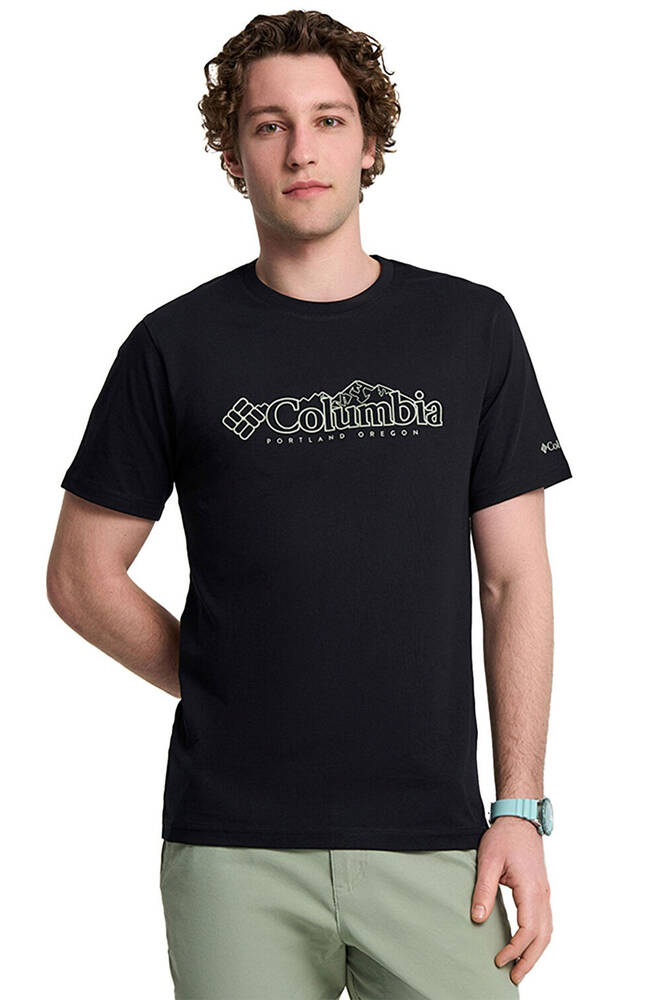 Erkek Csc Branded Peaks Tişört 9110861010 Siyah 