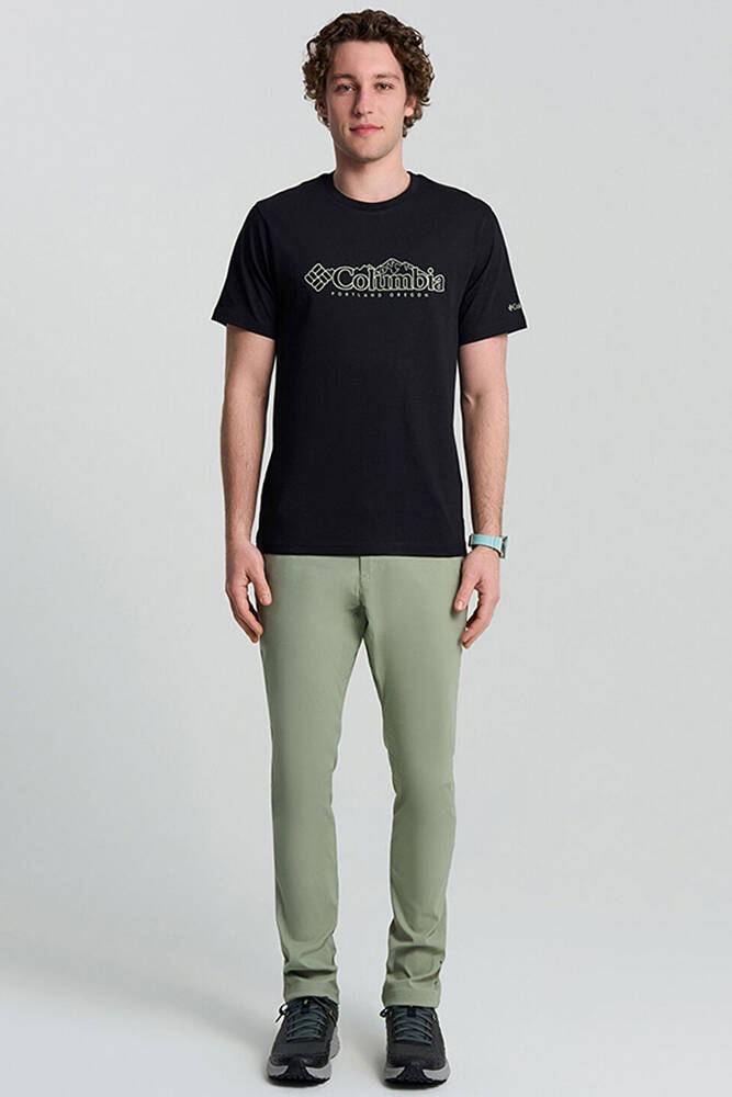 Erkek Csc Branded Peaks Tişört 9110861010 Siyah 