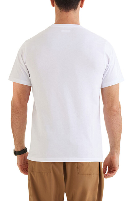 Erkek Csc Split Graphic Tişört 9120180100 Beyaz (2)