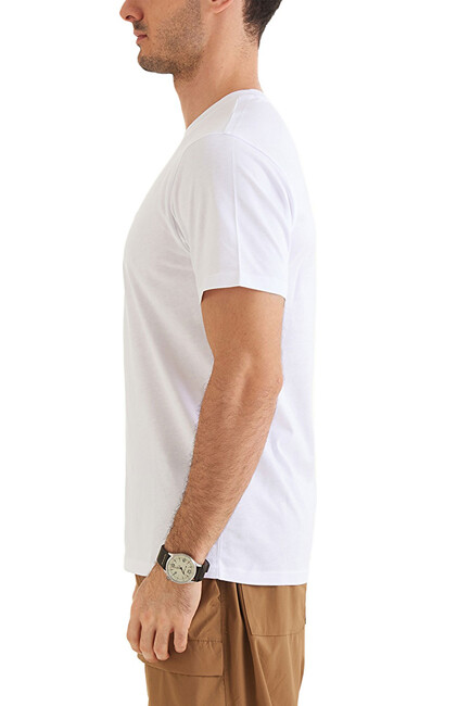 Erkek Csc Split Graphic Tişört 9120180100 Beyaz (3)