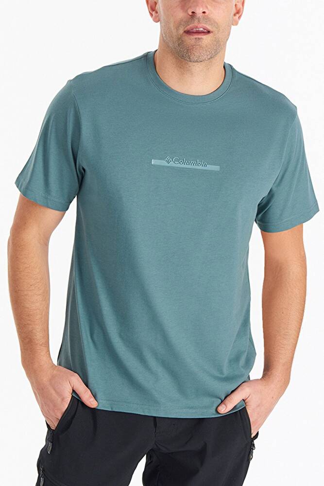 Erkek Csc Split Graphic Tişört 9120180346 Yeşil 