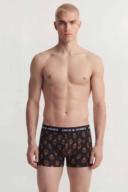 Erkek Dale Smiley 3P Boxer 12301230 Siyah  (2)