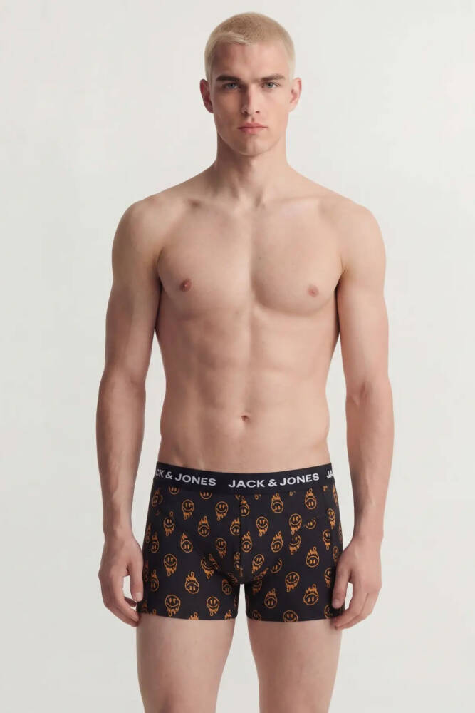 Erkek Dale Smiley 3P Boxer 12301230 Siyah  - 3