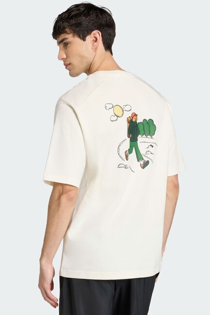 Erkek Ddl Hıke Tişört KB4899 Beyaz (2)