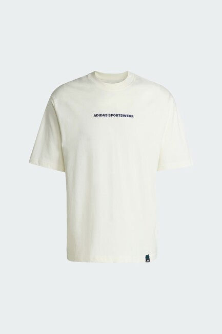 Erkek Ddl Hıke Tişört KB4899 Beyaz - Thumbnail