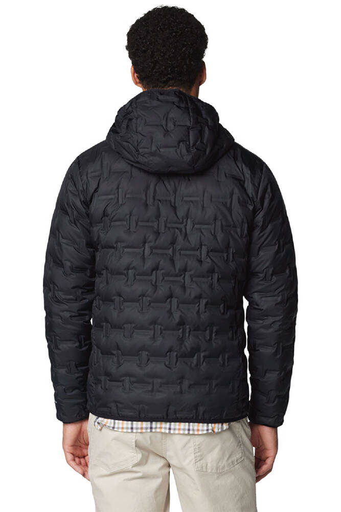 Erkek Delta Ridge II Down Kapüşonlu Kaz Tüyü Mont WO6610_010 Siyah 