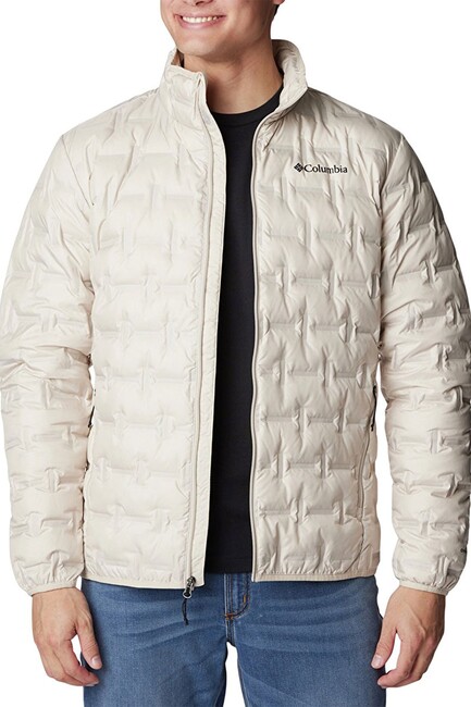 Erkek Delta Ridge II Down Kaz Tüyü Mont WO8412_278 Bej - Thumbnail