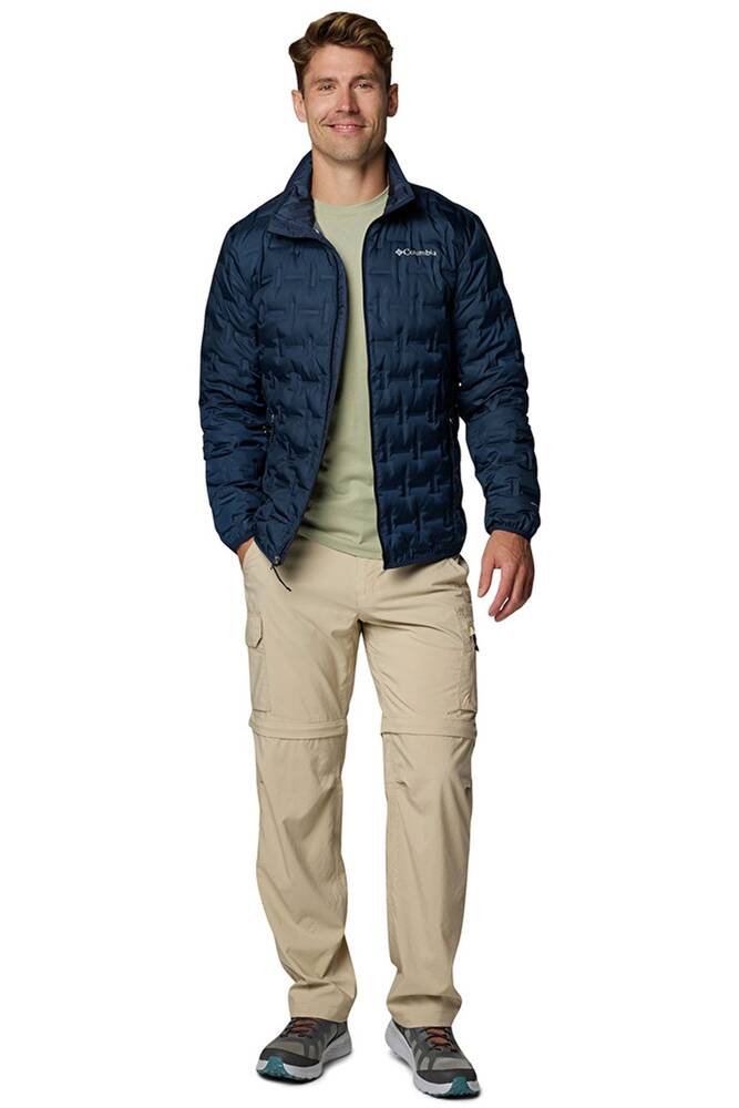 Erkek Delta Ridge II Down Kaz Tüyü Mont WO8412_464 Lacivert 