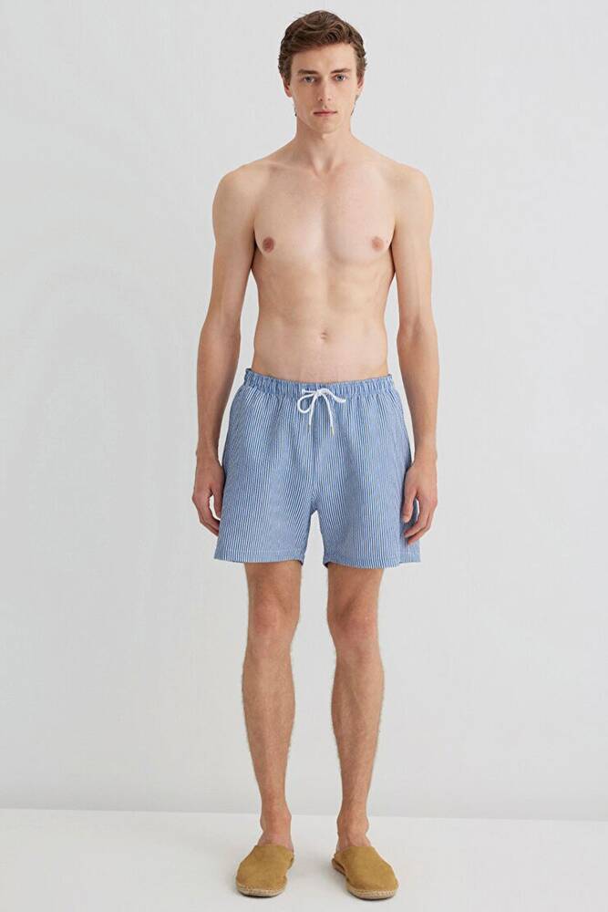 Erkek Deniz Şortu 0912104-86798 Mavi 