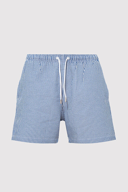 Erkek Deniz Şortu 0912104-86798 Mavi - Thumbnail