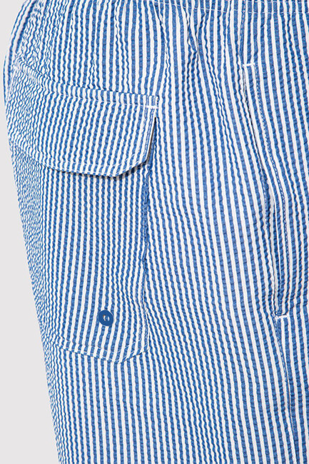 Erkek Deniz Şortu 0912104-86798 Mavi - Thumbnail