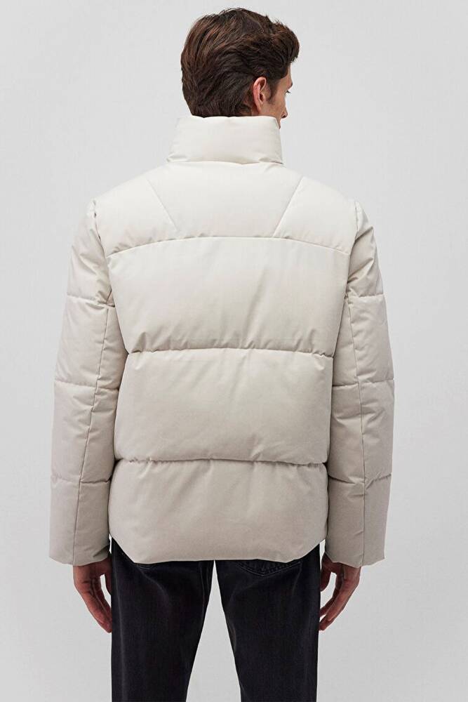 Erkek Dik Yaka Ceket 0110462-70144 Bej 