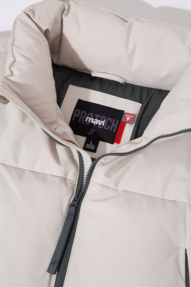 Erkek Dik Yaka Ceket 0110462-70144 Bej 