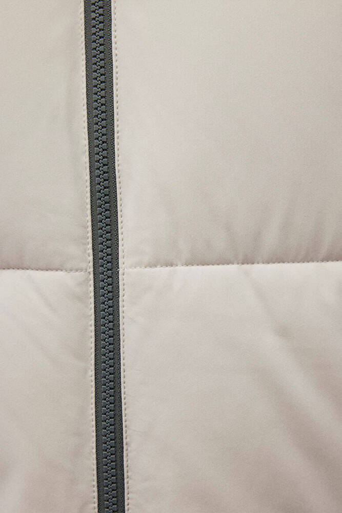 Erkek Dik Yaka Ceket 0110462-70144 Bej 