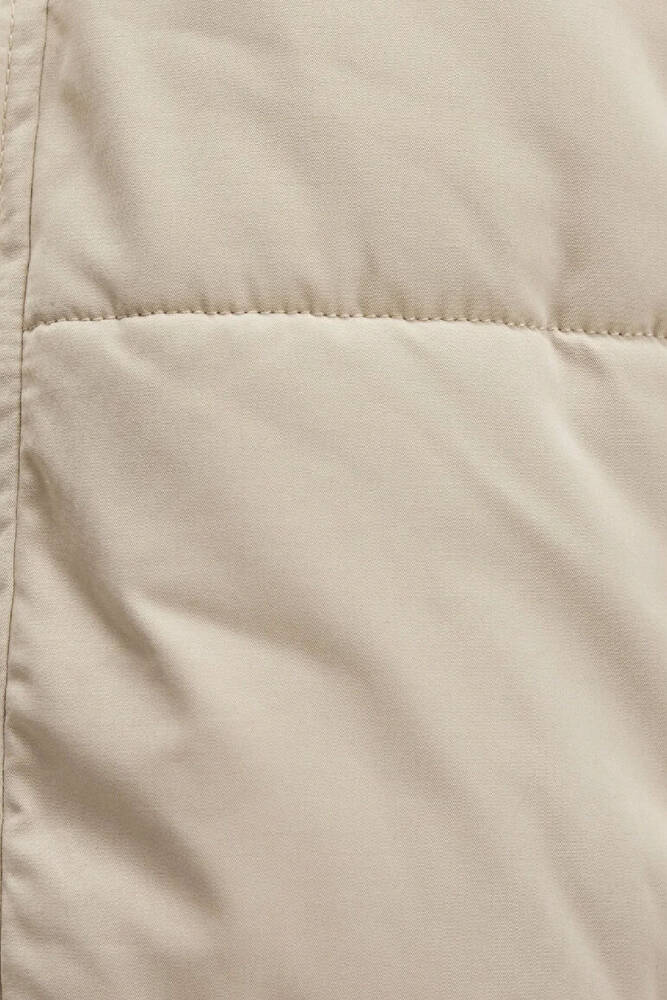 Erkek Dik Yaka Mont 0110470-86559 Bej 