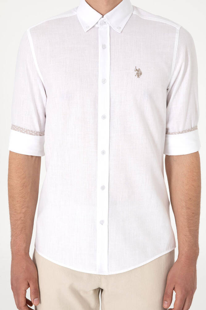 Erkek Dokuma Gömlek 000-2106636 Beyaz 