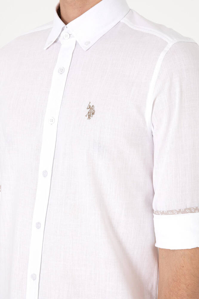 Erkek Dokuma Gömlek 000-2106636 Beyaz 