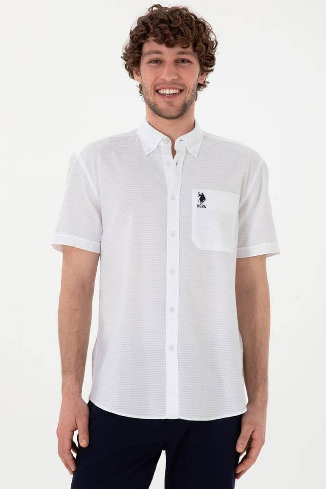 Erkek Dokuma Gömlek 000-2170102 Beyaz 