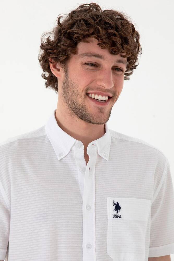 Erkek Dokuma Gömlek 000-2170102 Beyaz 