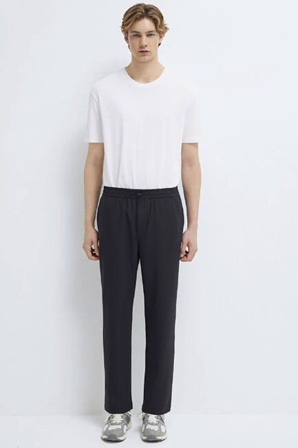 Erkek Dokuma Pantolon 0010544-71379 Siyah (3)