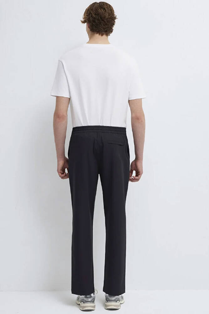 Erkek Dokuma Pantolon 0010544-71379 Siyah 