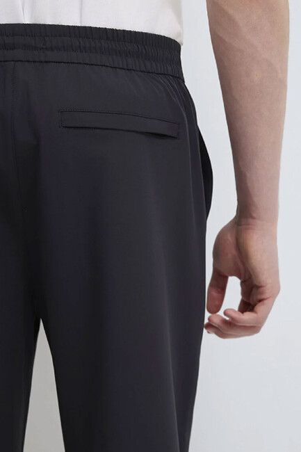 Erkek Dokuma Pantolon 0010544-71379 Siyah - Thumbnail