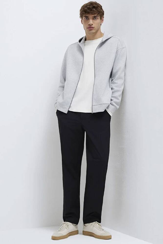 Erkek Dokuma Pantolon 0010545-71379 Siyah 