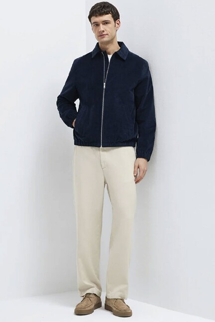 Erkek Dokuma Pantolon 0010557-70144 Bej (2)