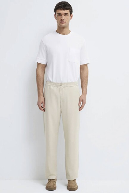 Erkek Dokuma Pantolon 0010557-70144 Bej (3)