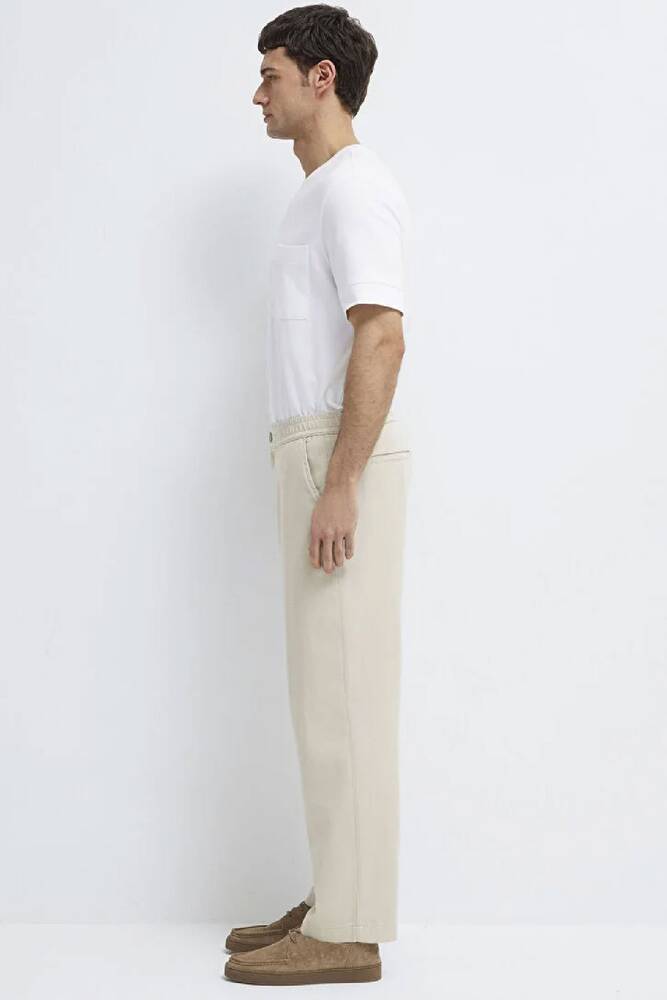 Erkek Dokuma Pantolon 0010557-70144 Bej 