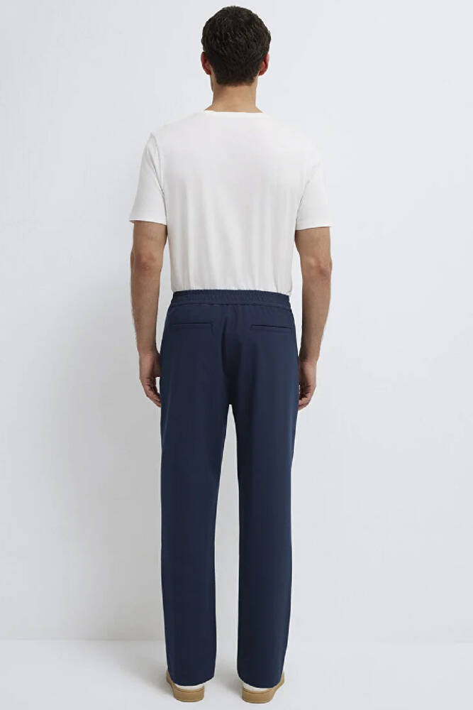 Erkek Dokuma Pantolon 0010559-86623 Lacivert 