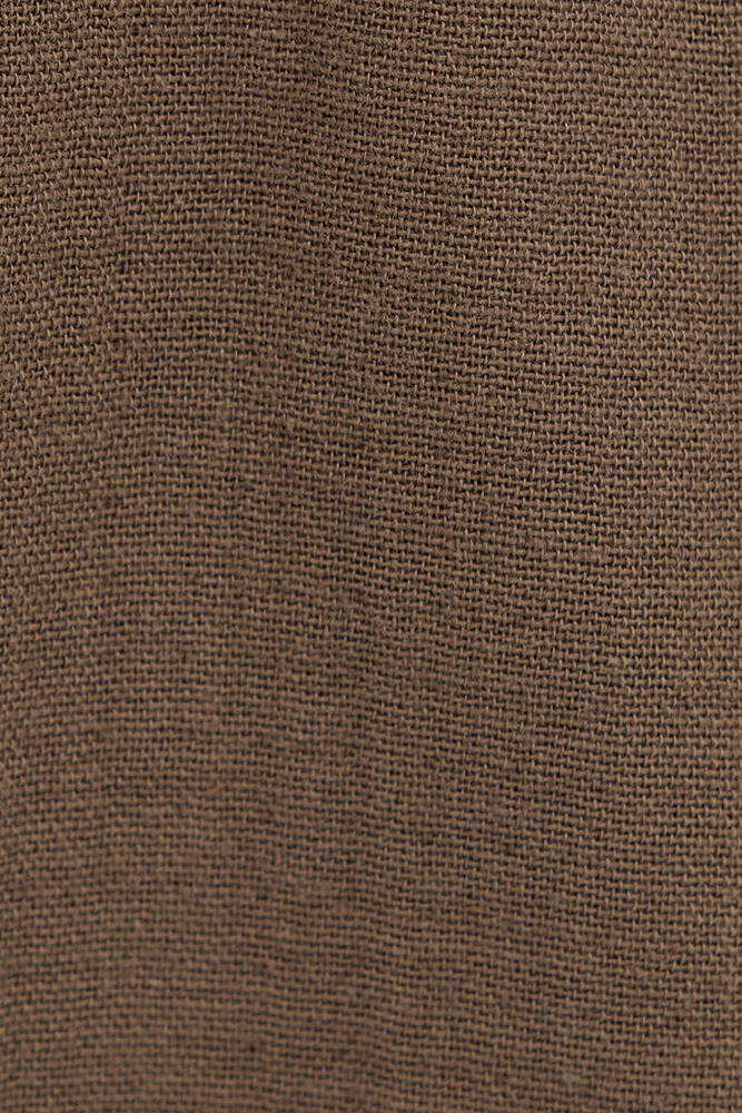 Erkek Dokuma Pantolon 0010596-83866 Kahve 