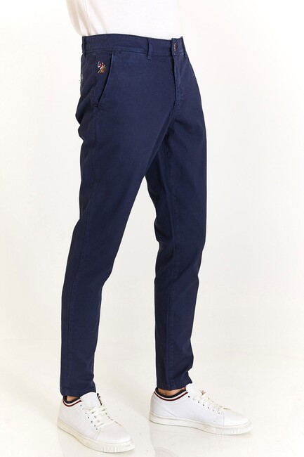 Erkek Dokuma Spor Pantolon 000-1827278 Lacivert (2)