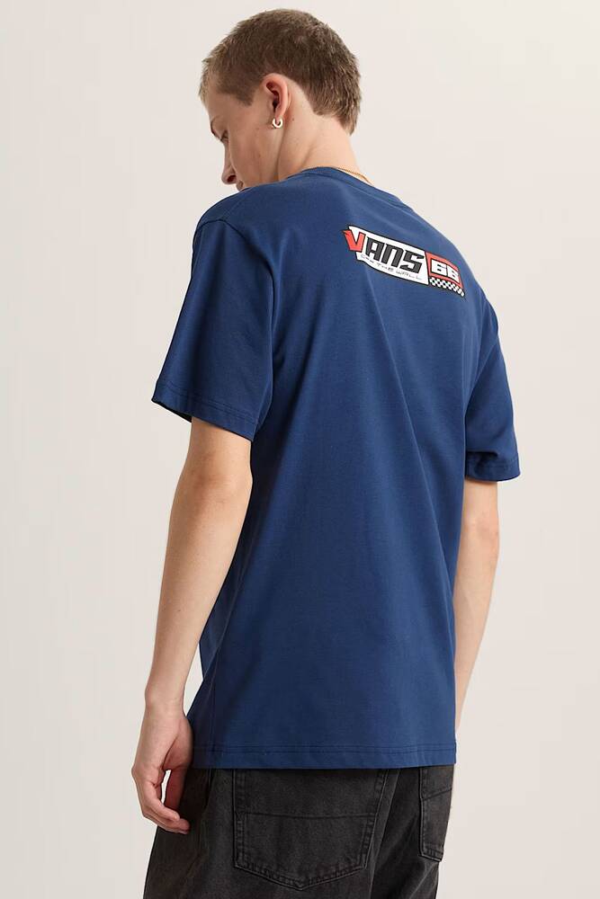 Erkek Drıft Classıc Tişört VN000VXUFOB1 Lacivert 