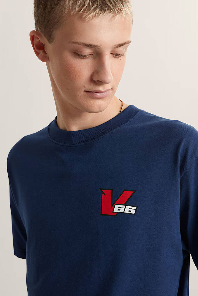 Erkek Drıft Classıc Tişört VN000VXUFOB1 Lacivert 