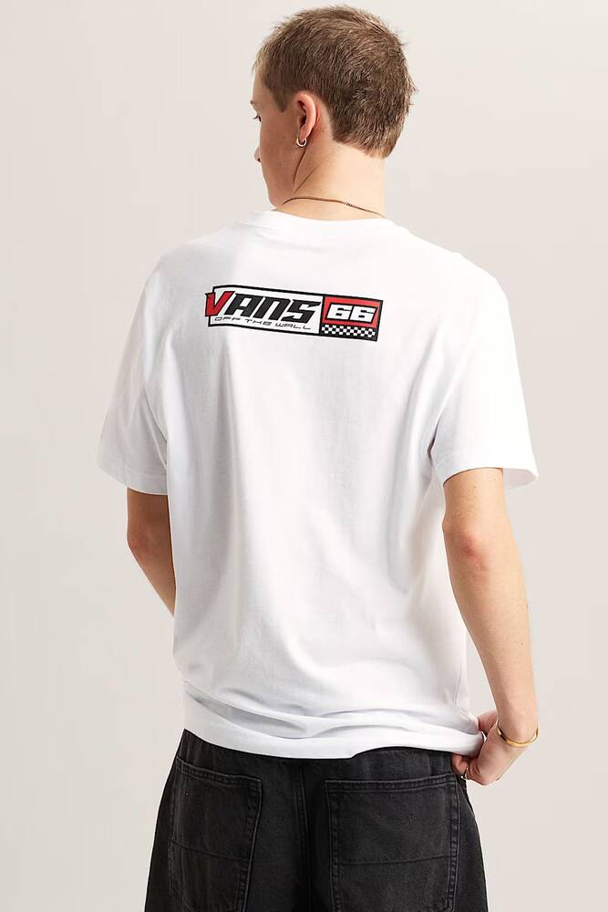 Erkek Drıft Classıc Tişört VN000VXUWHT1 Beyaz 