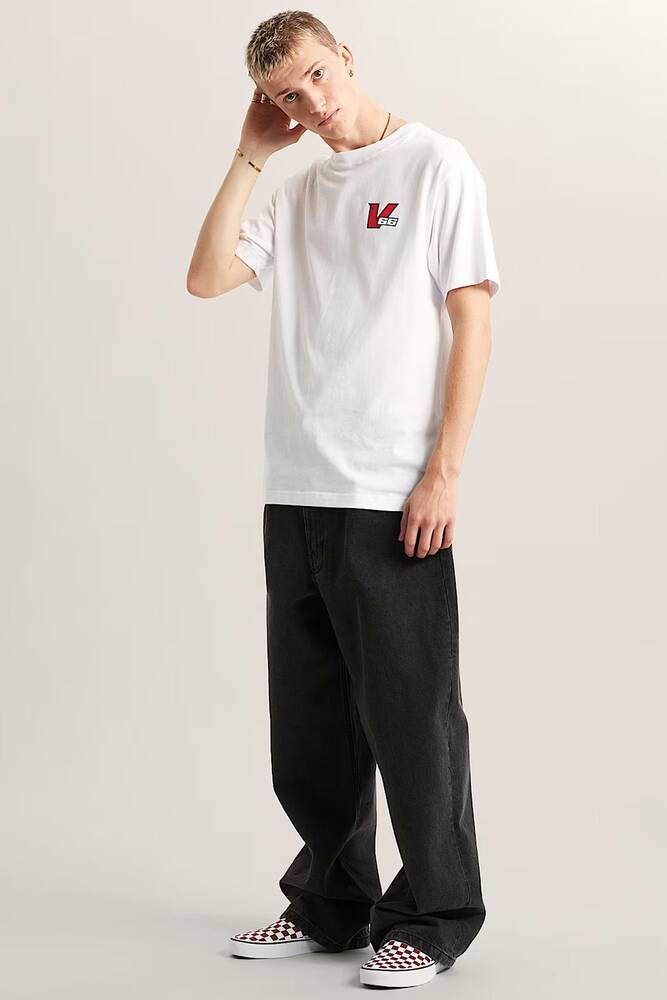 Erkek Drıft Classıc Tişört VN000VXUWHT1 Beyaz 