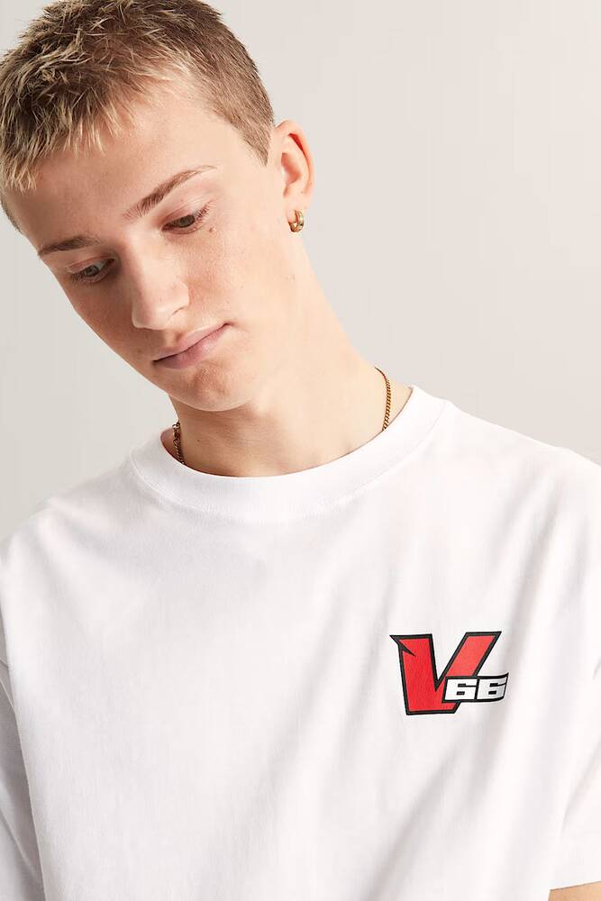 Erkek Drıft Classıc Tişört VN000VXUWHT1 Beyaz 