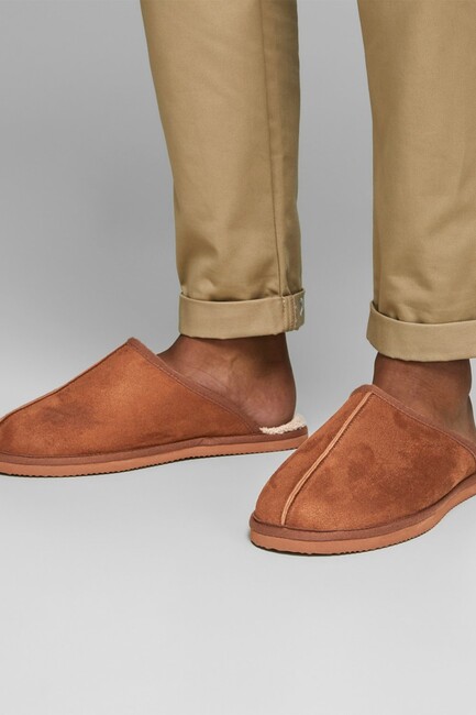 Erkek Dudely Microfiber Terlik 12244088 Camel (3)