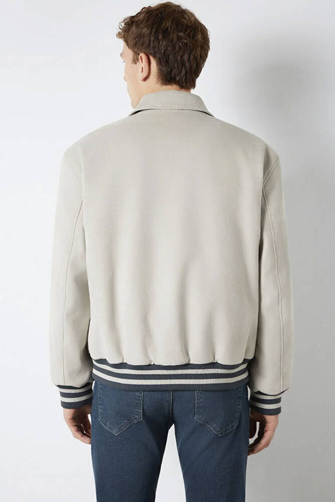 Erkek Düğmeli Ceket 0110767-70075 Gri 