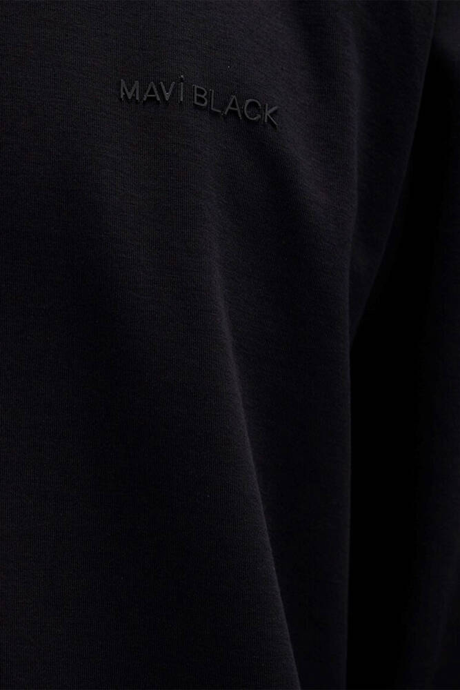 Erkek Düğmeli Penye 0613043-900 Siyah 