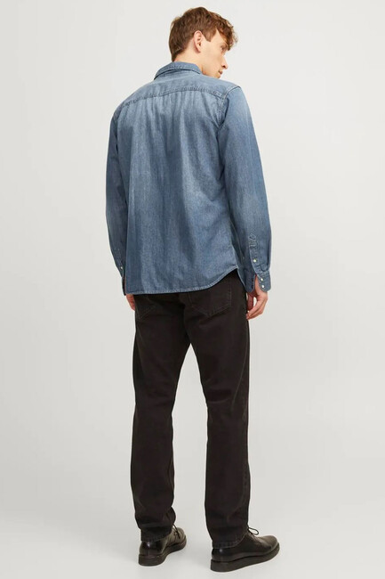 Erkek Esherıdan Gömlek 12138115 Mavi (2)
