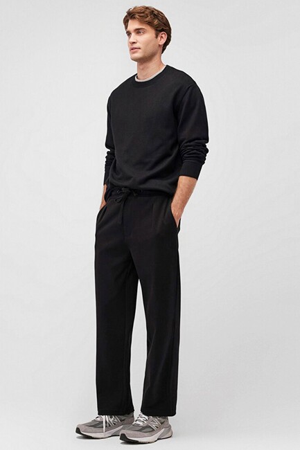 Erkek Eşofman Altı 0010388-900 Siyah (2)