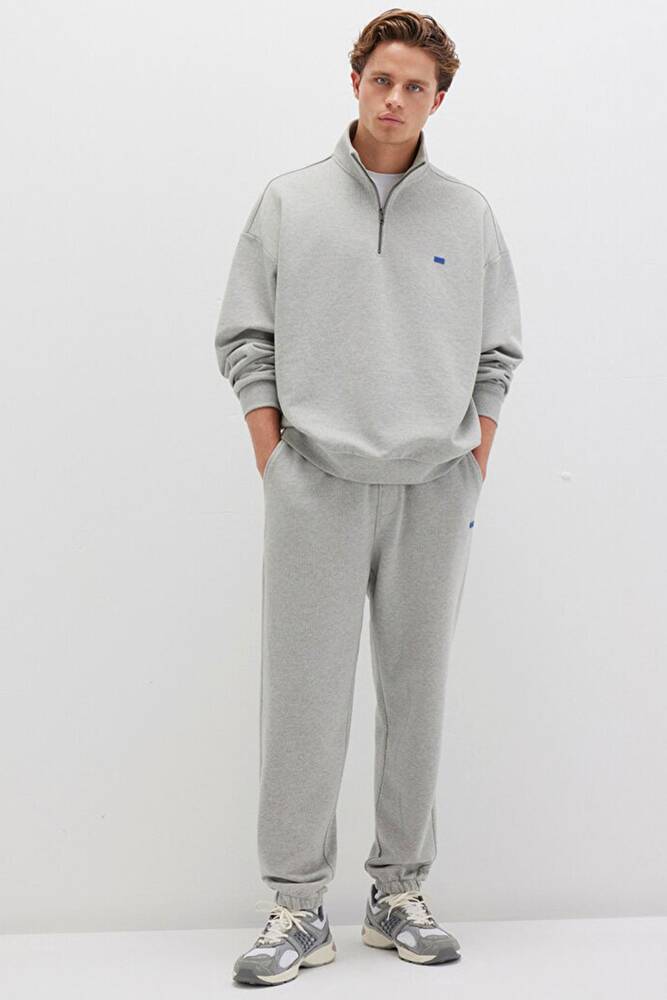 Erkek Eşofman Altı 0010505-80018 Gri 