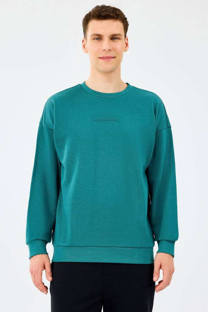 Erkek Ess Crewneck Sweat S2610015-0730 Mavi 