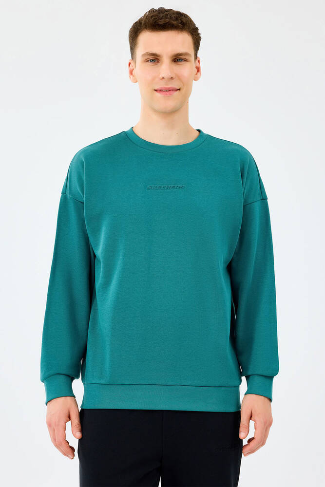Erkek Ess Crewneck Sweat S2610015-0730 Mavi 