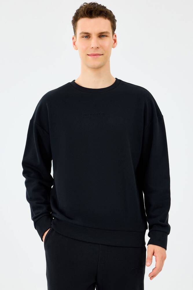 Erkek Ess Crewneck Sweat S2610015-3817 Siyah 